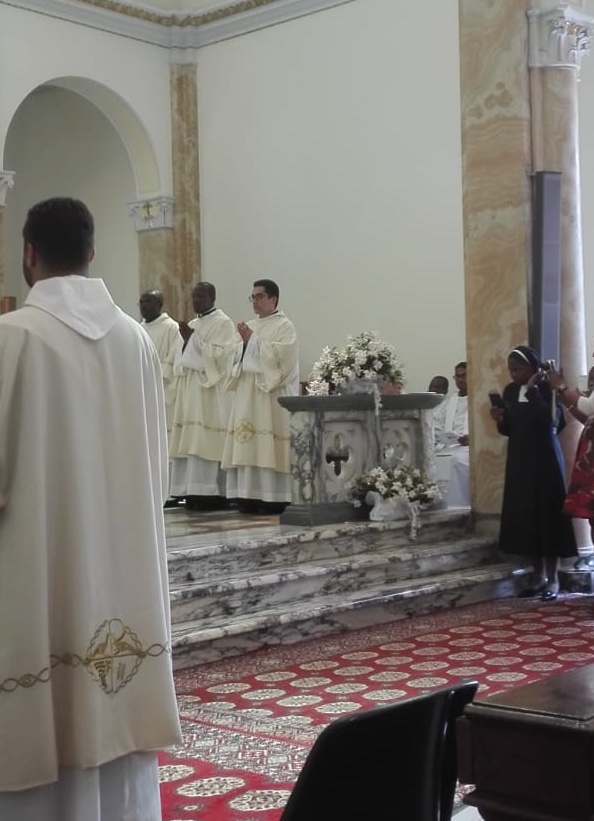Hermano Fabián ordenado Diácono Transitorio en Roma